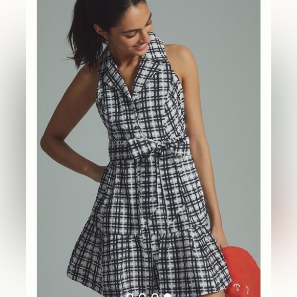 Anthropologie Maeve Mini Shirt Dress - Picture 2 of 7